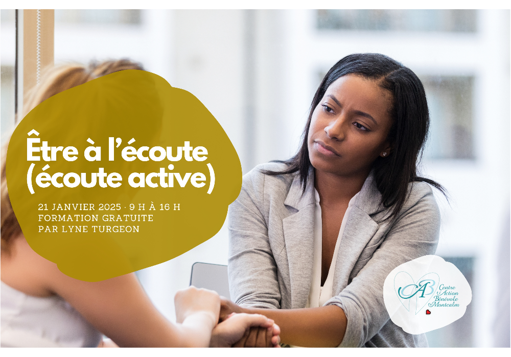 Formation gratuite : "Être à l’écoute (écoute active)"