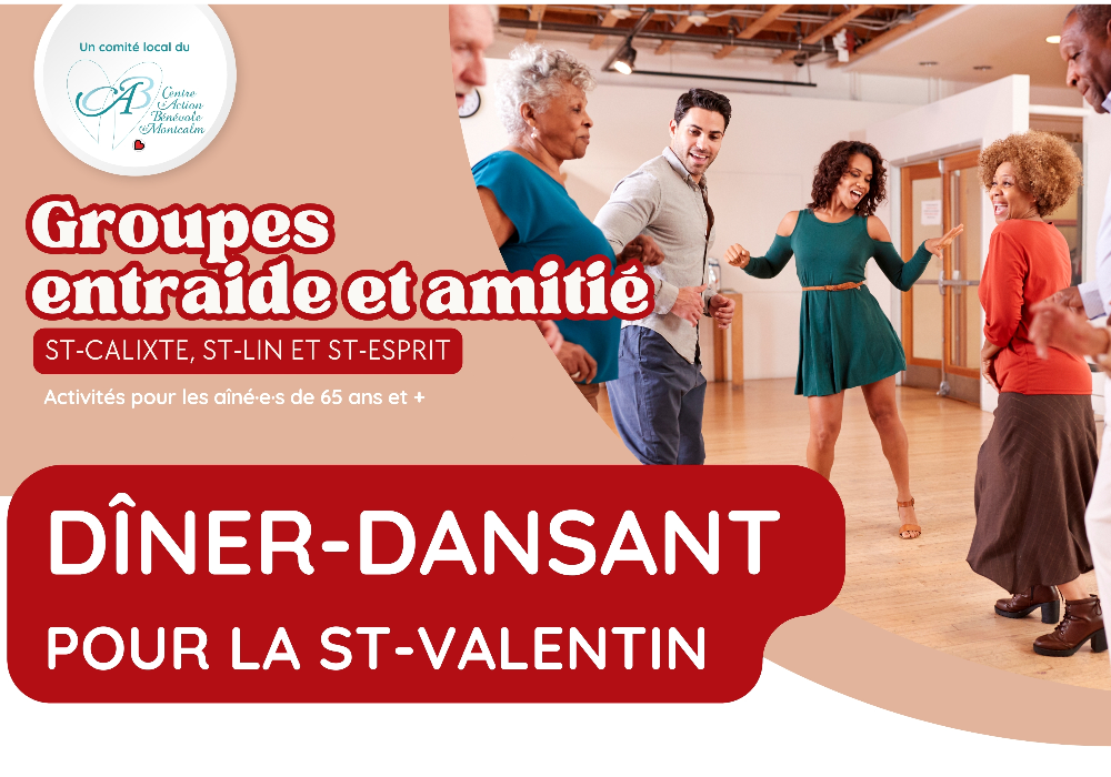 Dîner dansant pour la Saint-Valentin