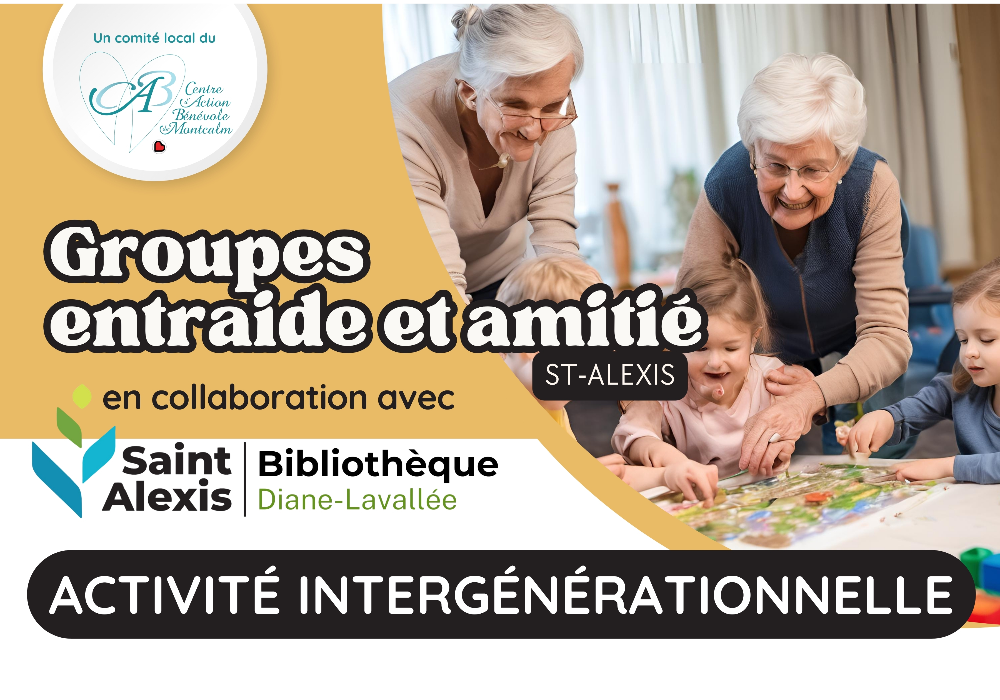 Activité intergénérationnelle : Ensemble, cultivons des liens solides