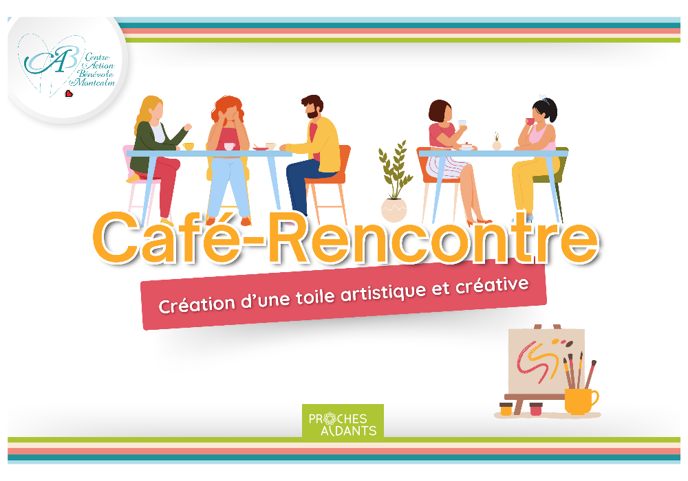  Café-rencontre – Création d’une toile artistique et créative