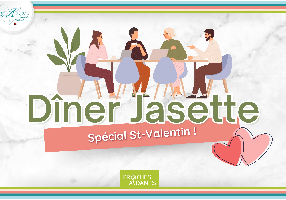 Dîner jasette spécial Saint-Valentin