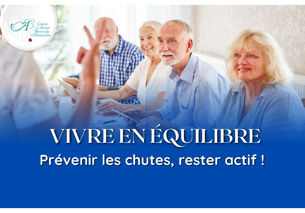 Programme Vivre en Équilibre  – Prévenir les chutes, rester actif!